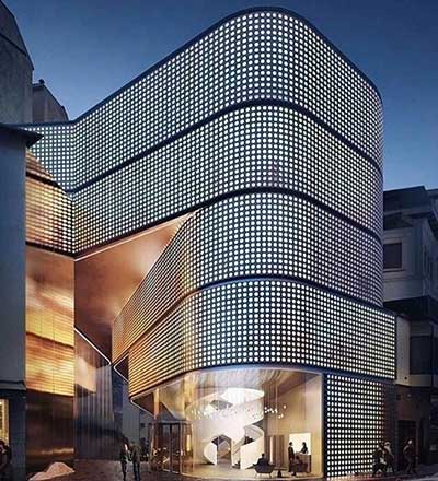 نمای پانچ متال